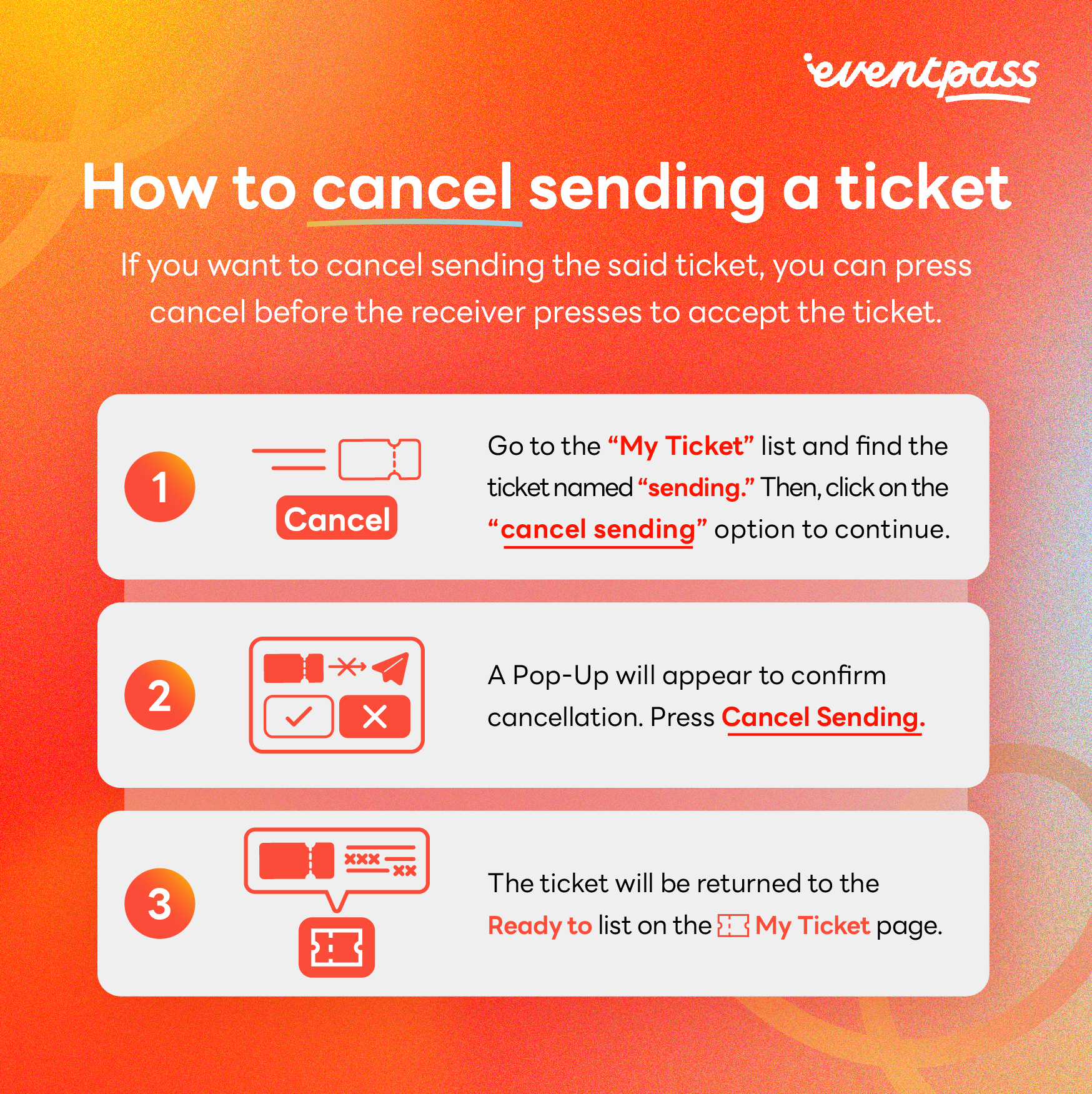 how to cancel image